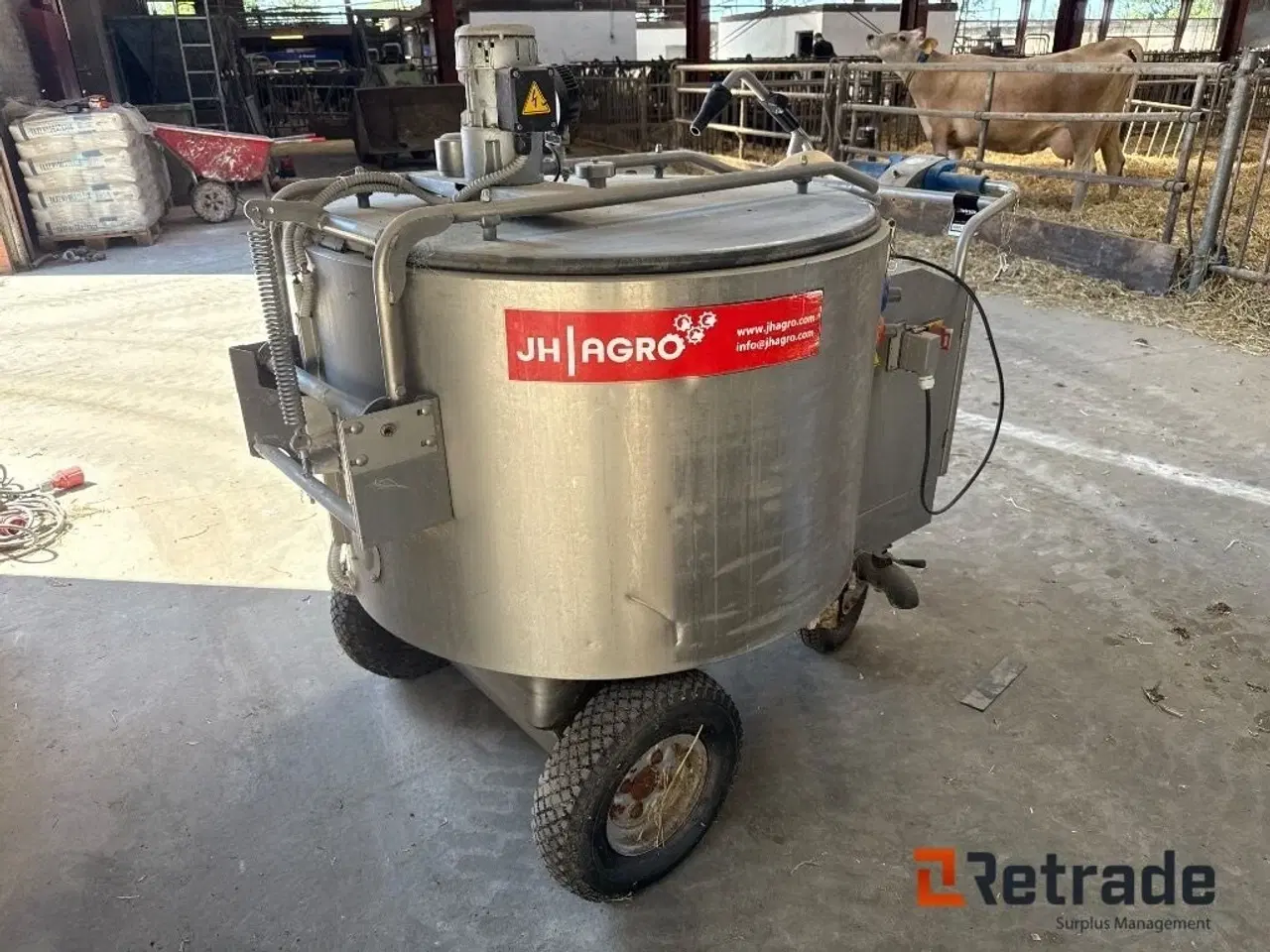 Billede 4 - - - - JH Agro 300 liter MP-Cap 300 mælketaxa