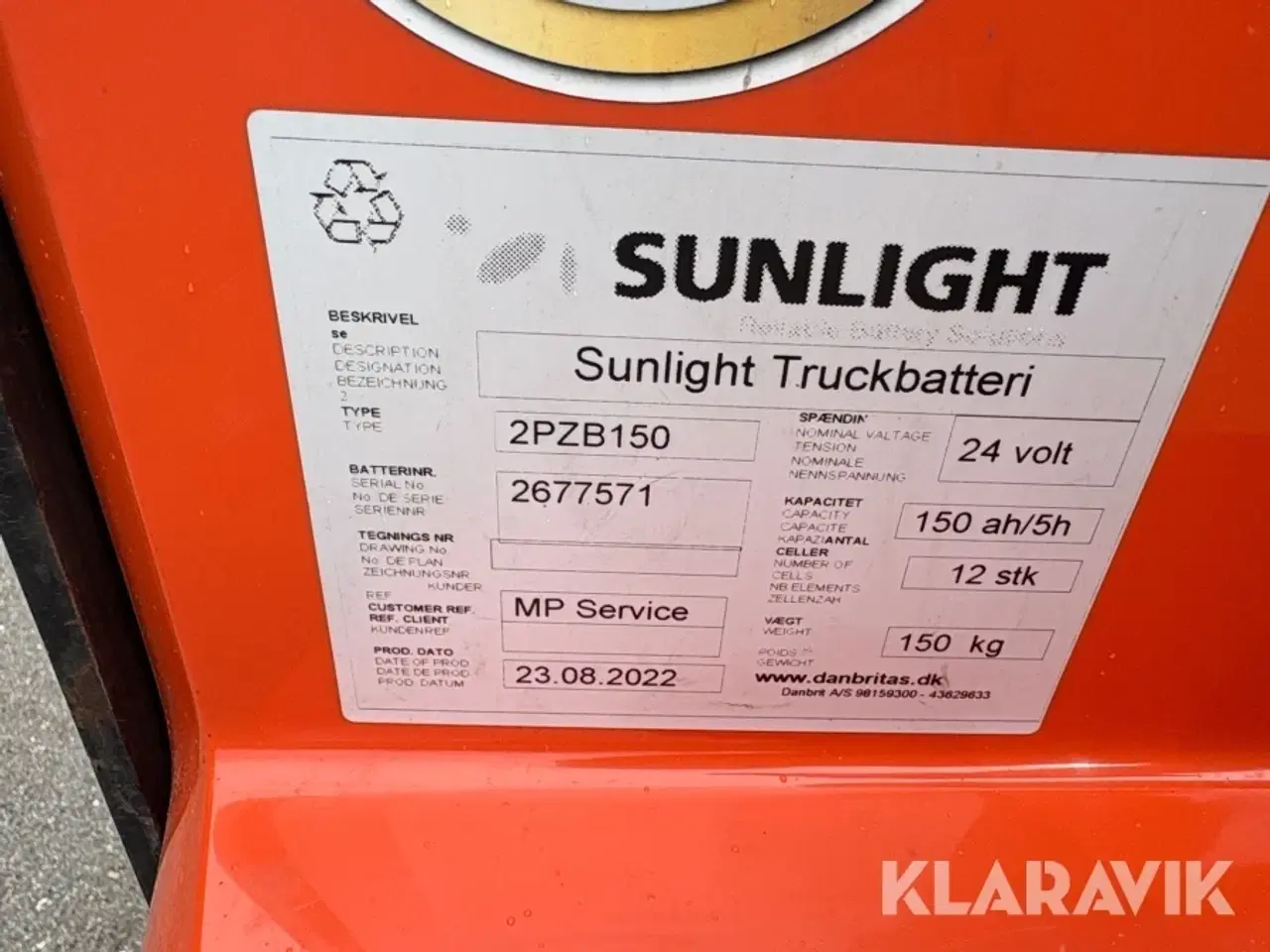 Billede 9 - Palletruck Toyota LWE160