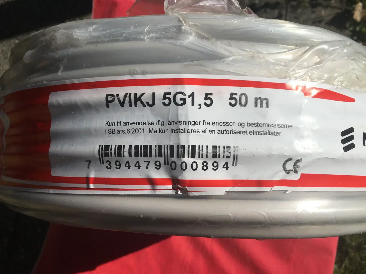 Billede 1 - Installationskabel ca 40m