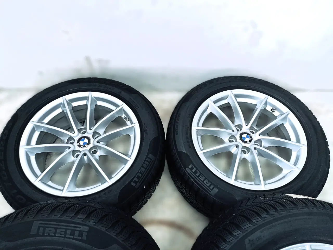 Billede 4 - 5x112 17" ET27 nav 66,6ø BMW vintersæt inkl.TPMS