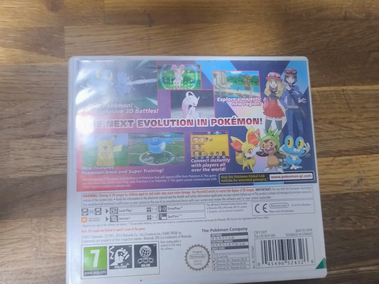 Billede 2 - Nintendo 3DS Pokemon Y, inkl. originale manualer