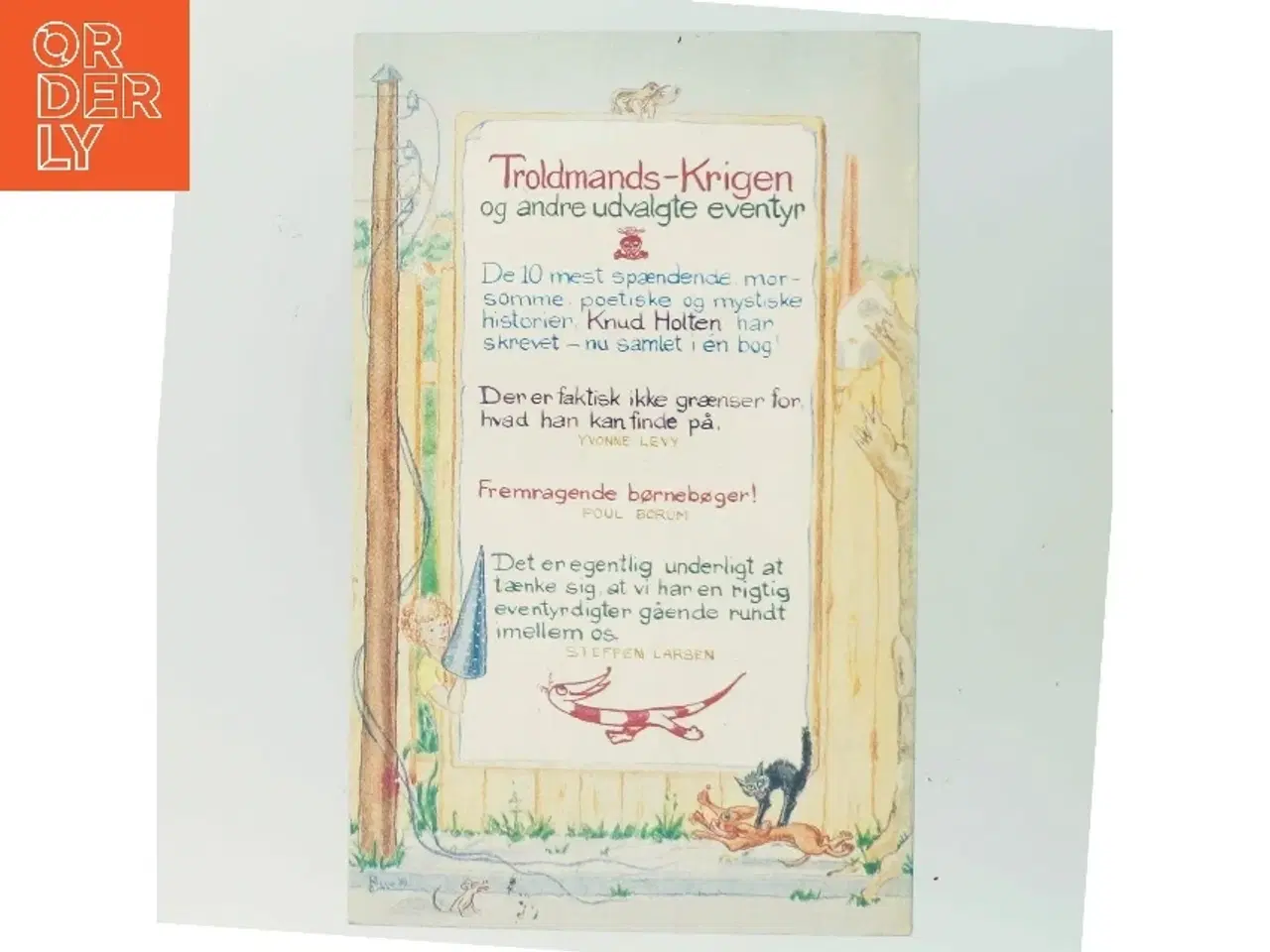 Billede 3 - Troldmands-Krigen af Knud Holten (Bog)