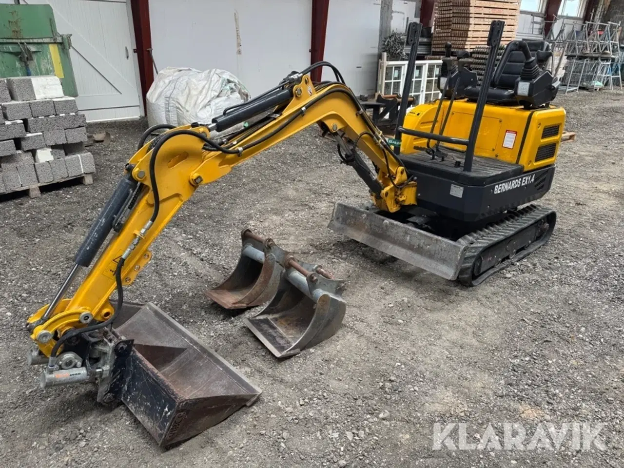 Billede 1 - Minigraver Bernards EX 1,4