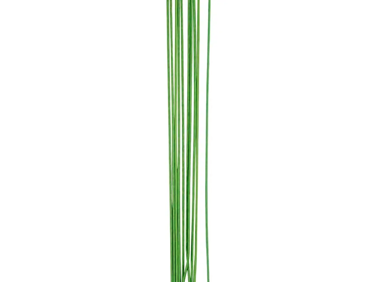 Billede 1 - Blomsterstængel, L: 30 cm, diam. 2 mm, grøn, 20stk./ 1 pk.