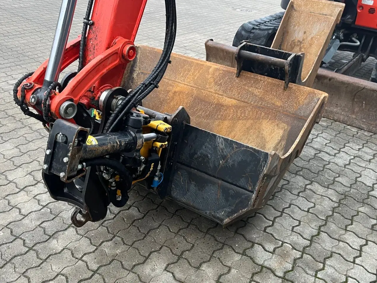 Billede 7 - Kubota KX060-5 Centralsmørring og nyere Engcon rotortilt kun kørt 1332t