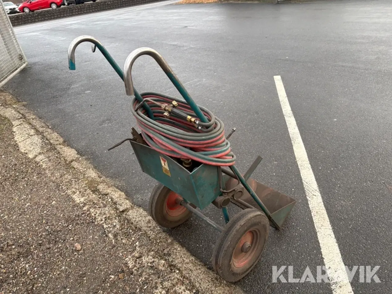 Billede 2 - Ilt og gas vogn