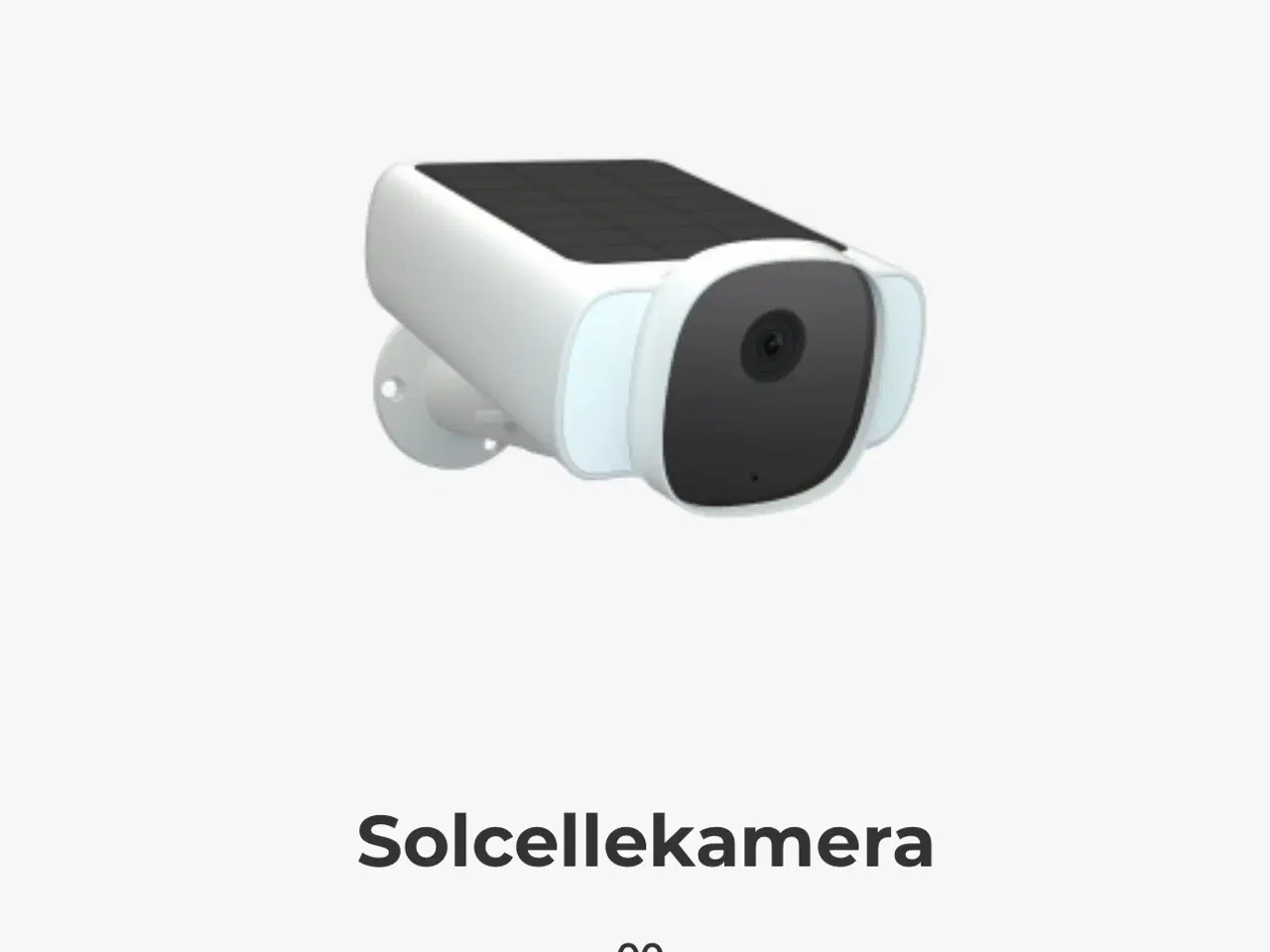Billede 1 - Overvågningskamera med solceller