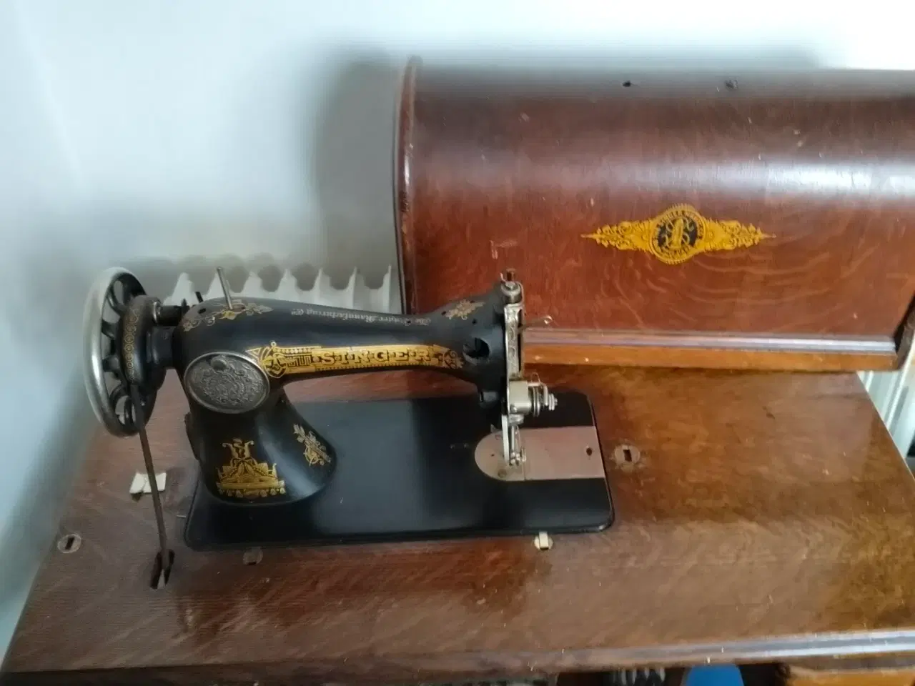 Billede 8 - Antik Singer symasikne fra 1879 - fuldt funktionel