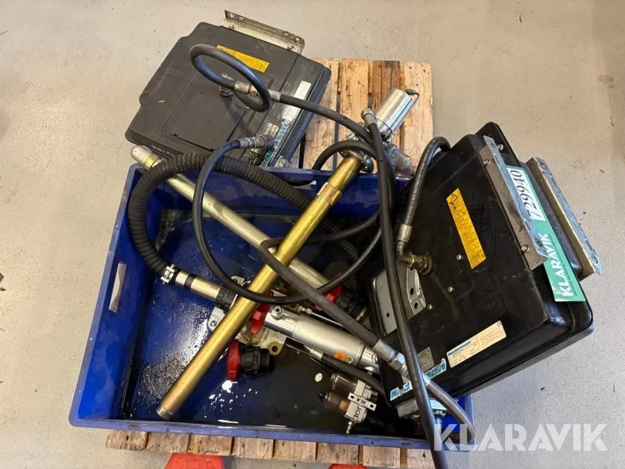 Billede 9 - Luftdrevne oliepumper m/ slanger Nederman