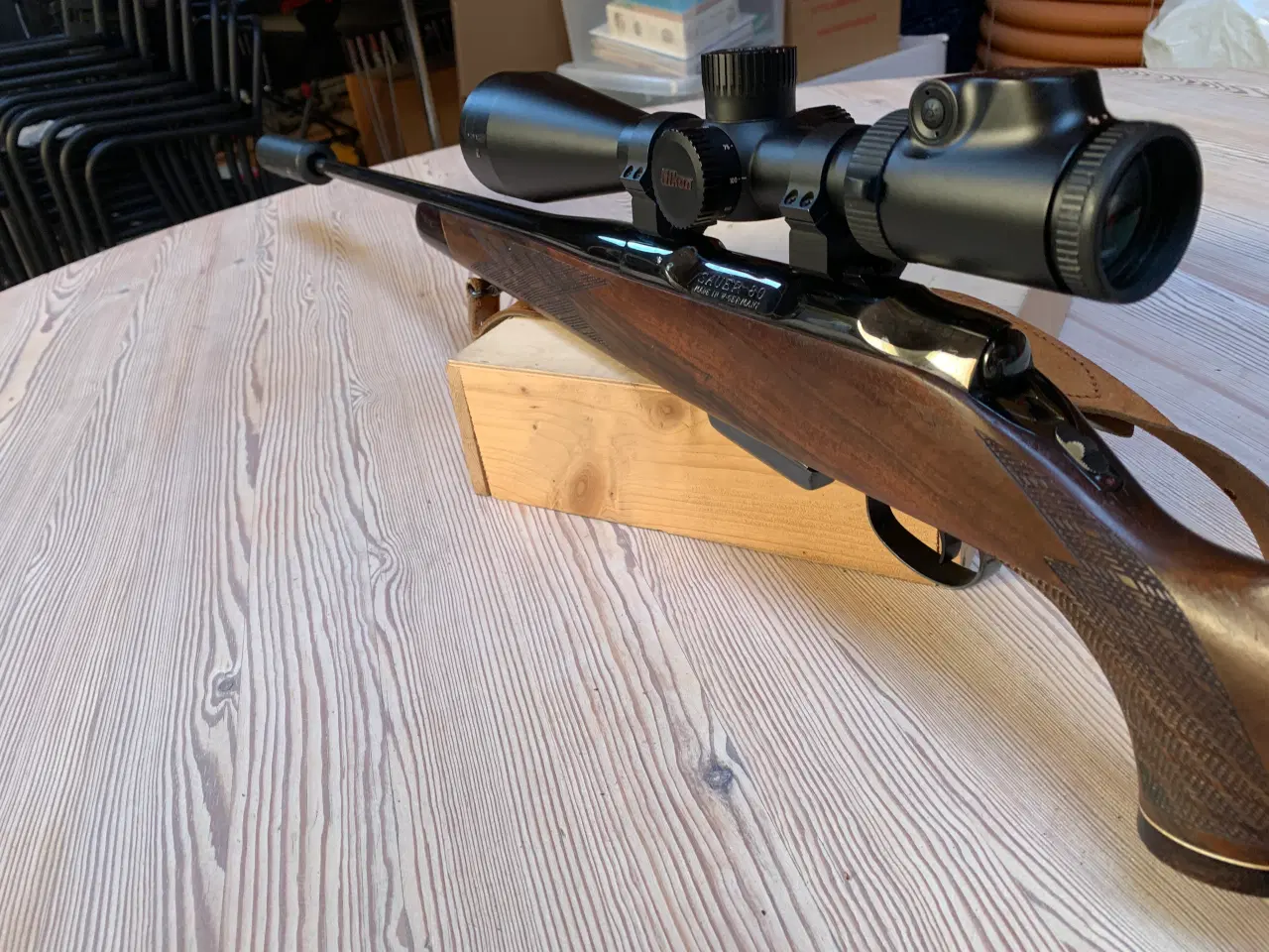 Billede 5 - Sauer 80 kal .308 m. lyddæmper og kikkert