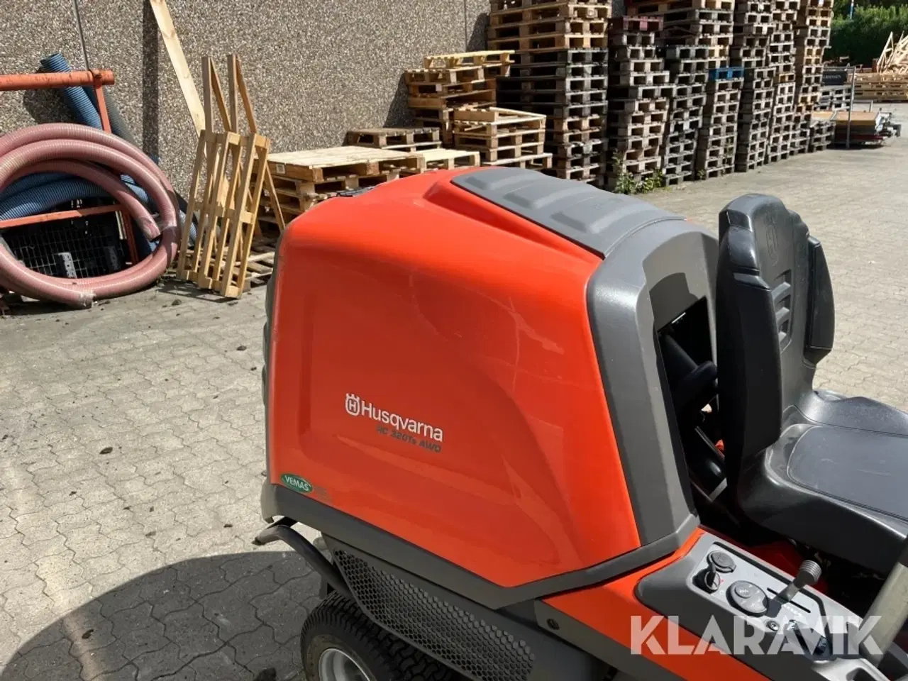Billede 12 - Klipper med opsamler Husqvarna RC 320Ts AWD