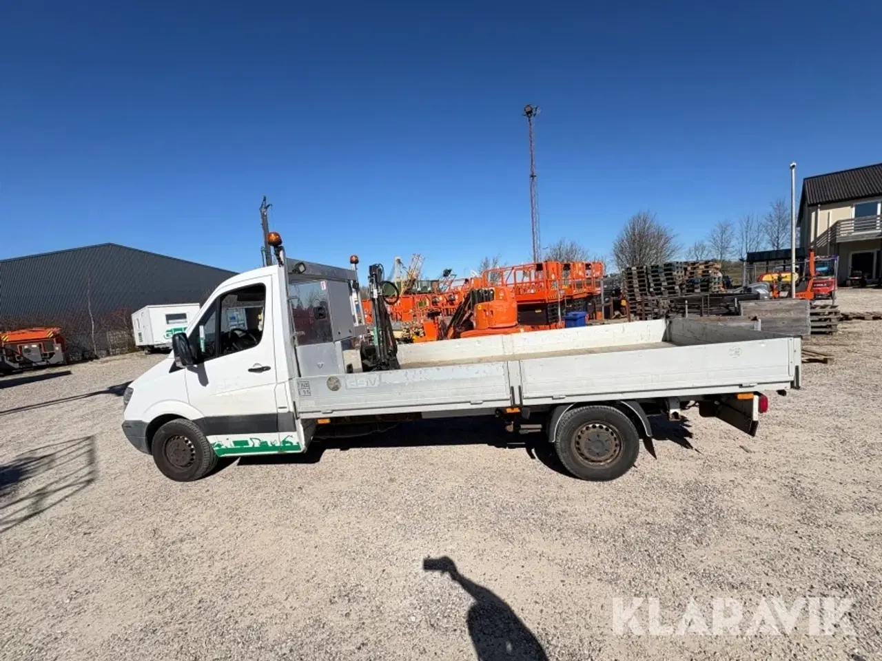 Billede 6 - Ladbil med kran og spil Mercedes-Benz