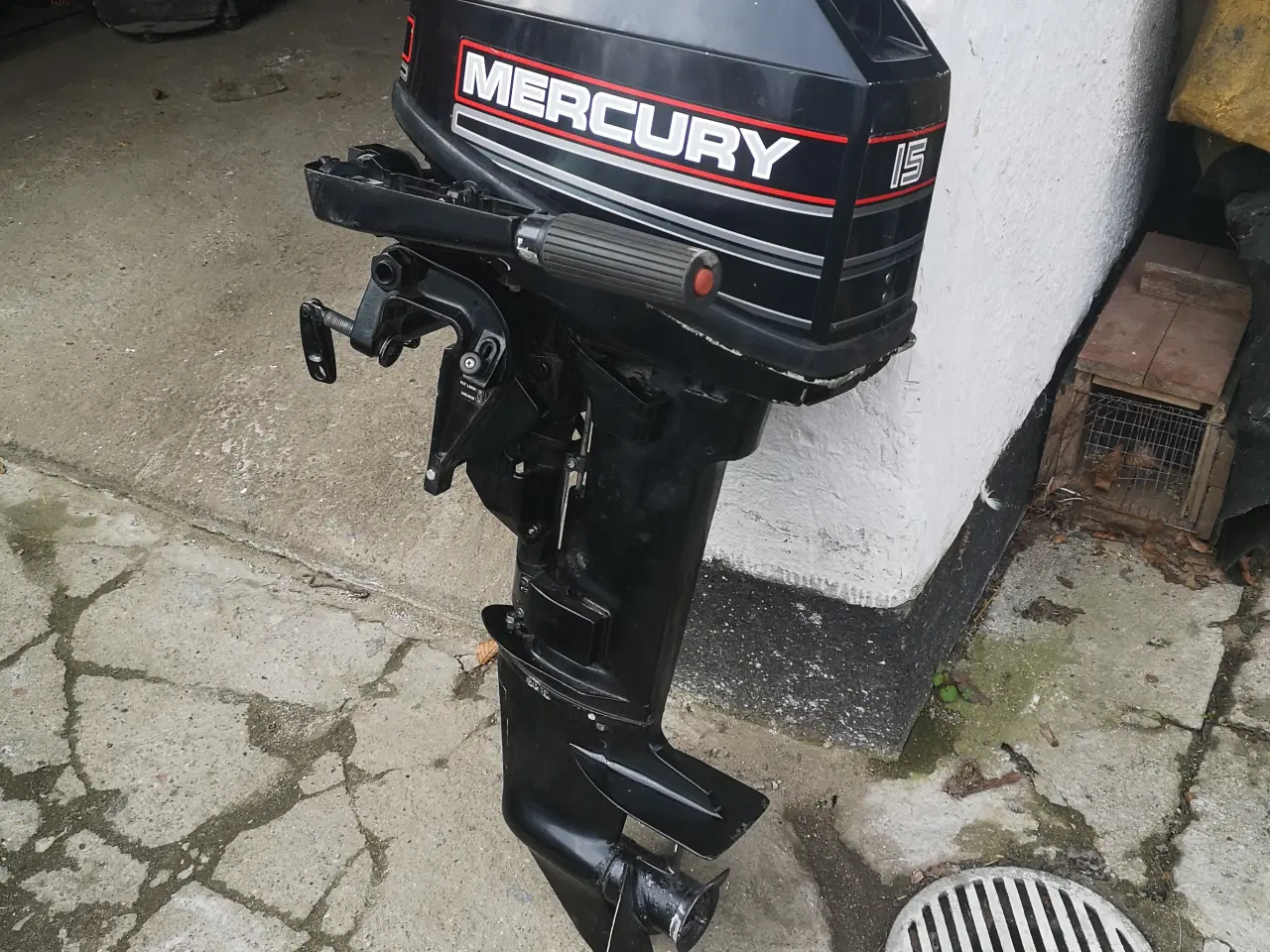 Billede 1 -   Mercury 8hk Totakt  .Yamaha 3,5 luftkølet 1000kr