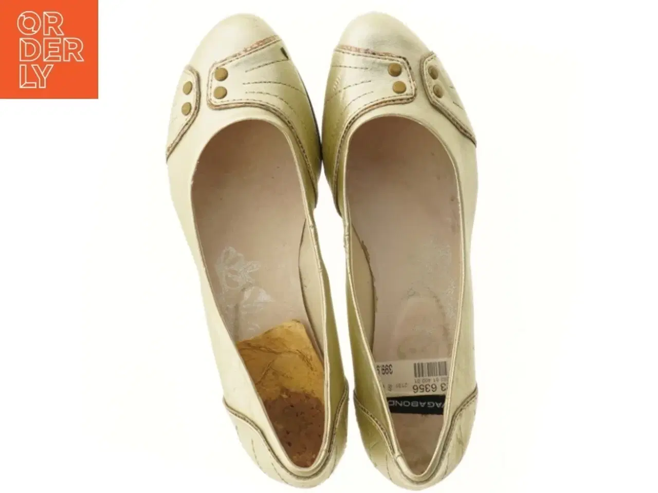 Billede 2 - Flade sko med kilehæl fra Vagabond (str. 37 )