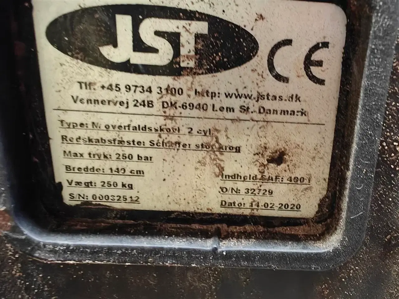 Billede 3 - JST Overfaldsskovl 140cm Schäffer stor krogbeslag