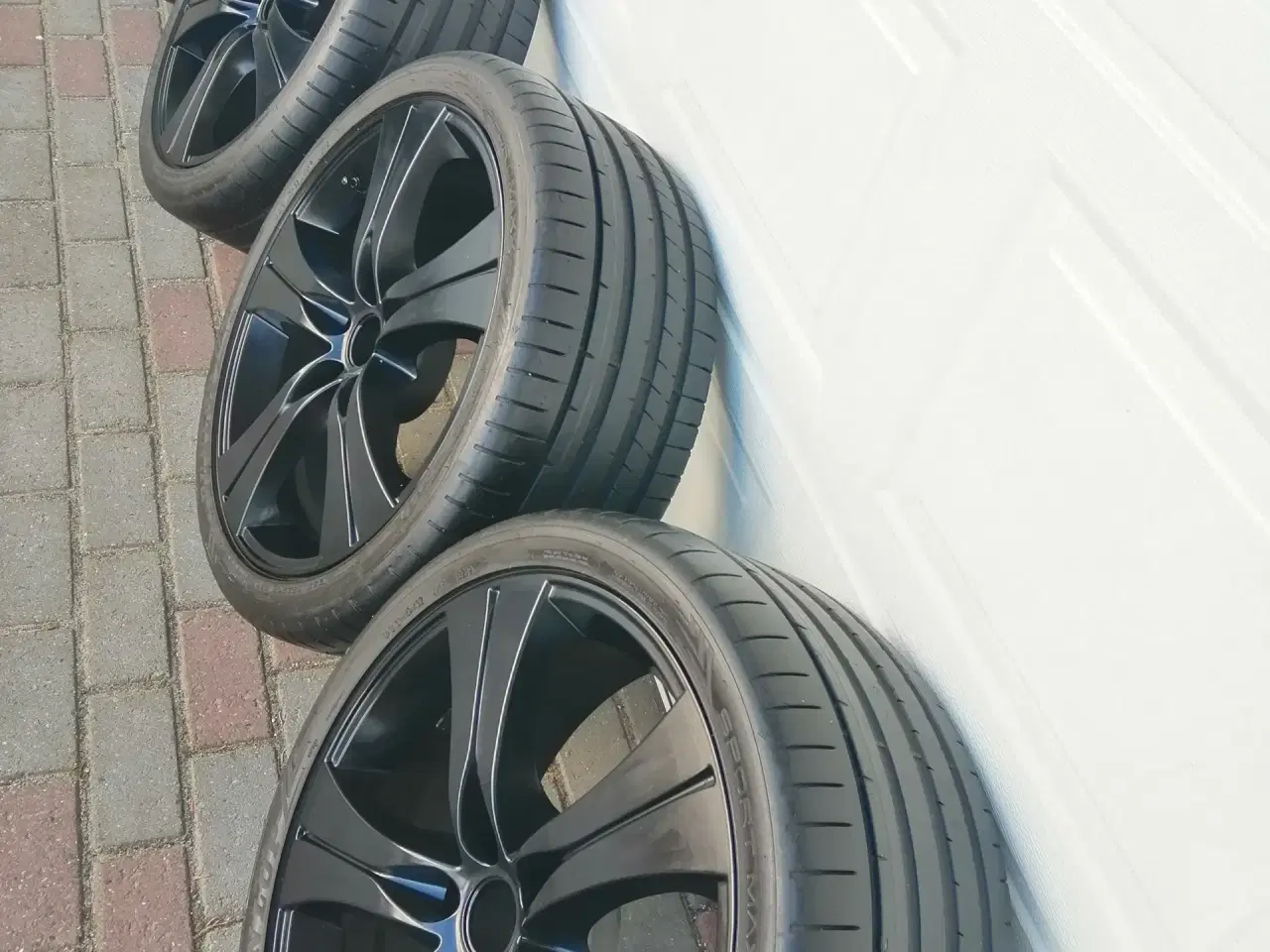 Billede 8 - Nye 19` alufælge ink DUNLOP dæk , TPMS, 5x112