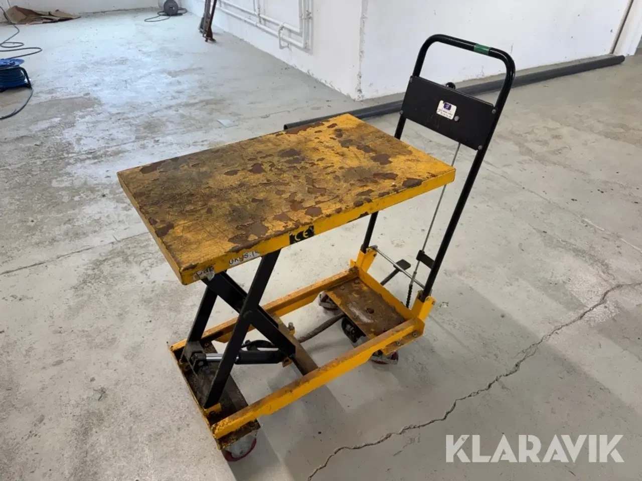 Billede 1 - Løftevogn / Saxebordvogn Hu-Lift Equipment Co.