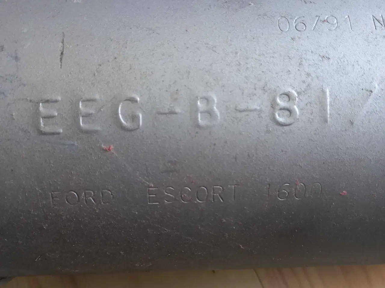 Billede 3 - Udstødning, Ford Escort bagpotte