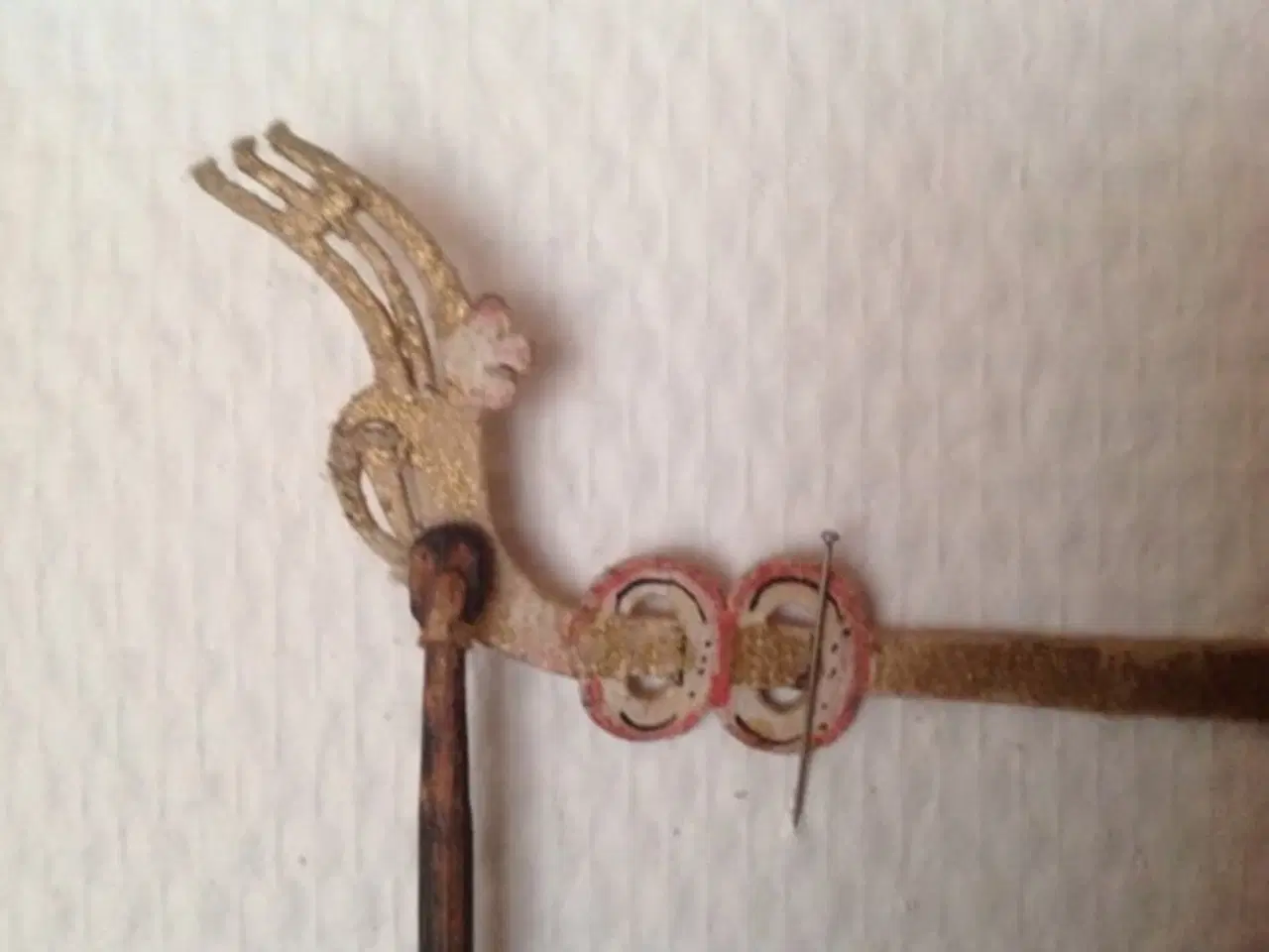 Billede 7 - Asiatisk Skyggeteaterdukke dateret år 1890