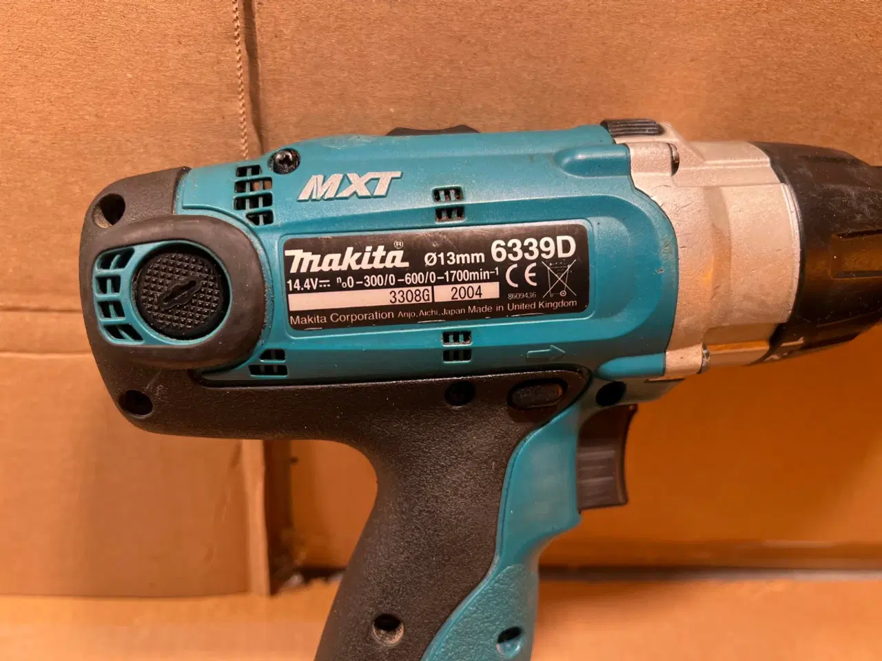 Billede 4 - Makita 6339D MXT – 14.4V boremaskine m. kuffert