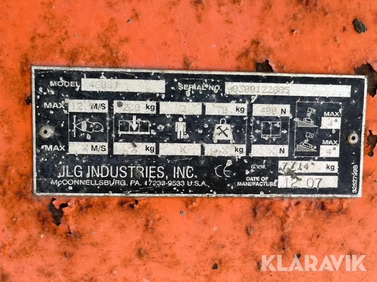Billede 6 - Bomlift JLG 460SJ