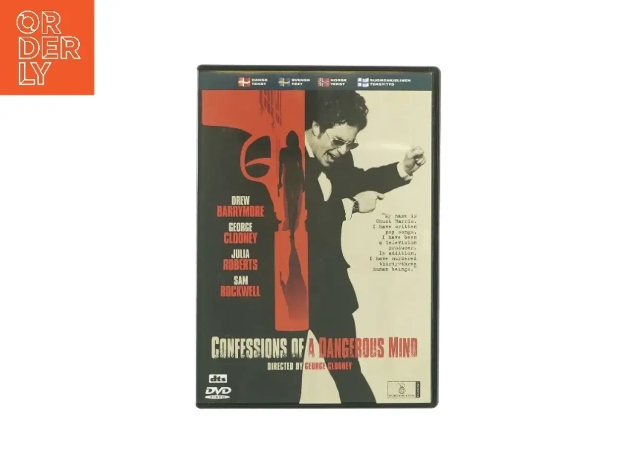 Billede 1 - Confessions of a dangerous mind (DVD)