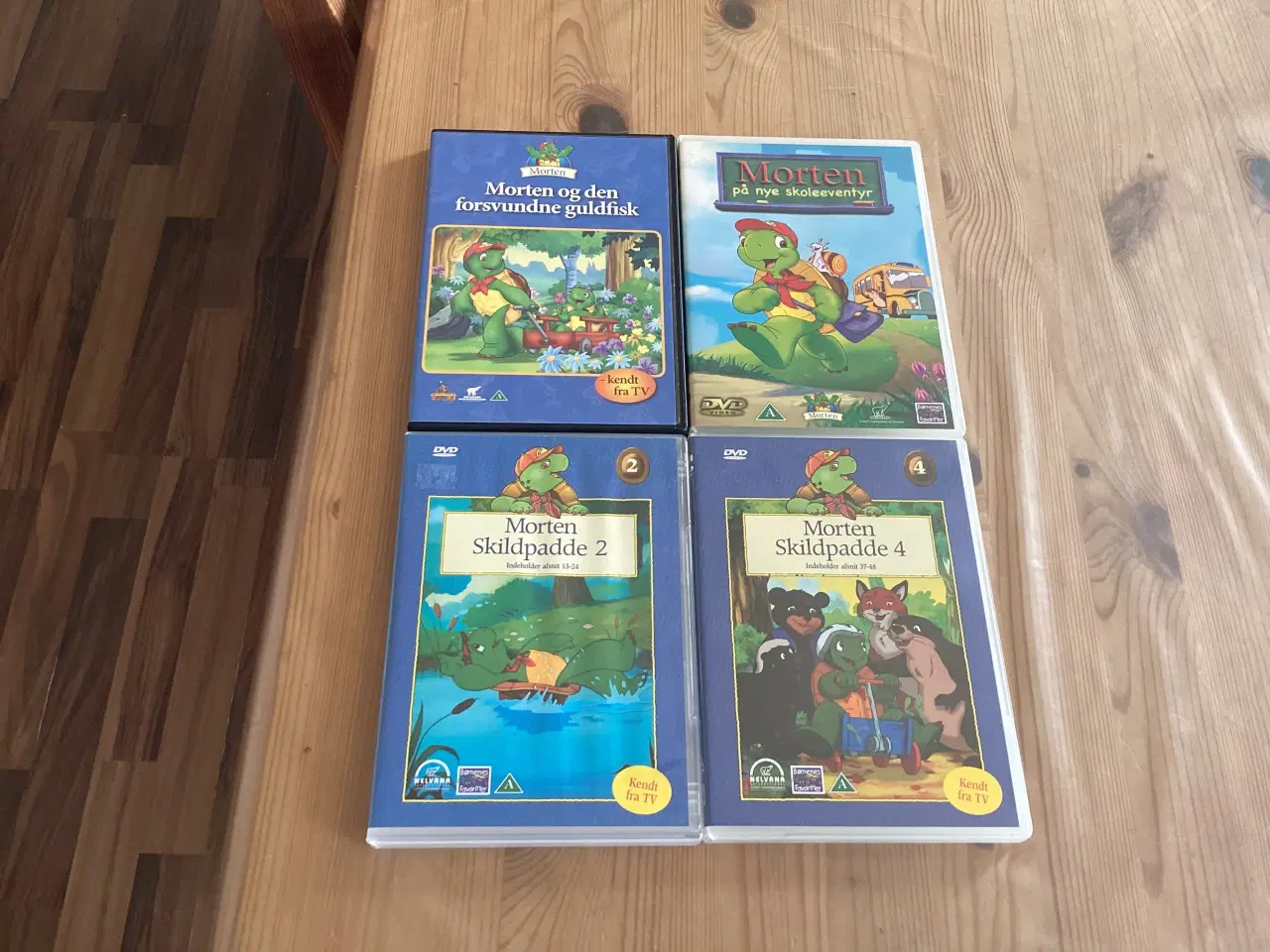 Billede 3 - Morten Skildpadde Bamser, Dvd, sparegris, Bøger.