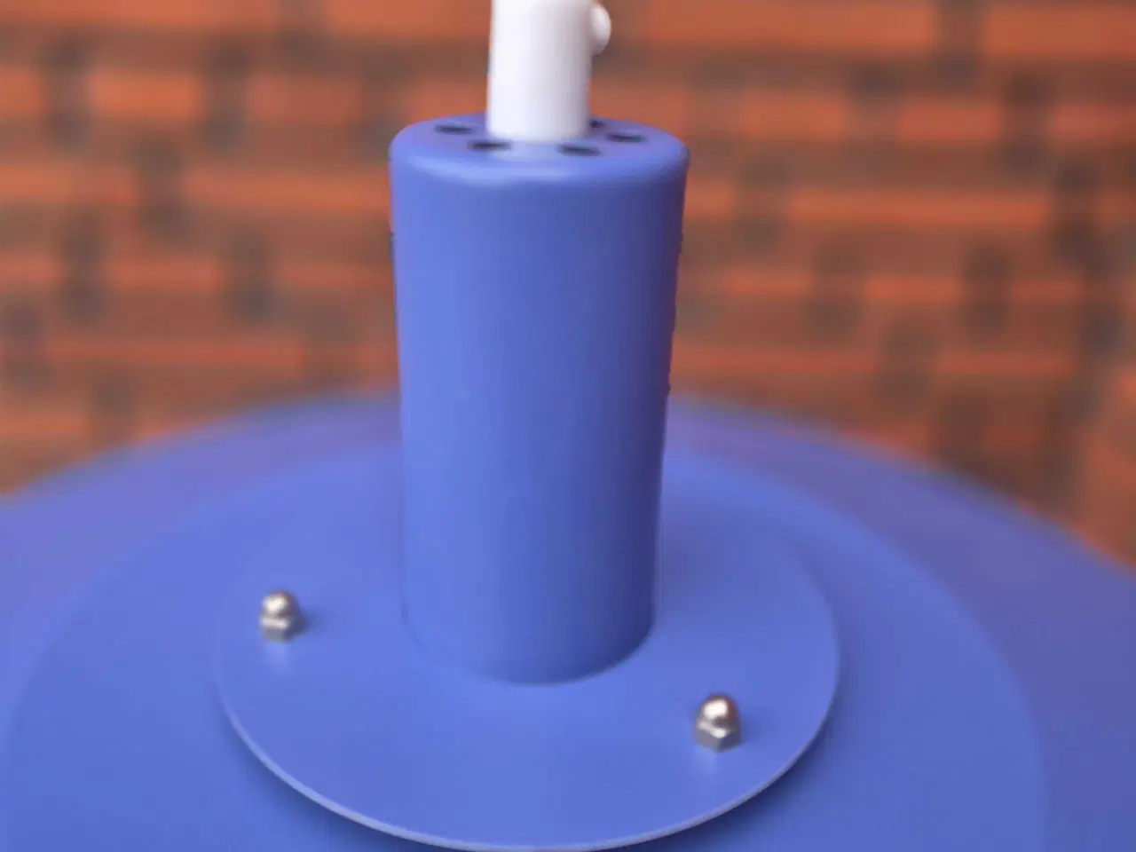 Billede 10 - Klassisk blå retrolampe fra Lyfa