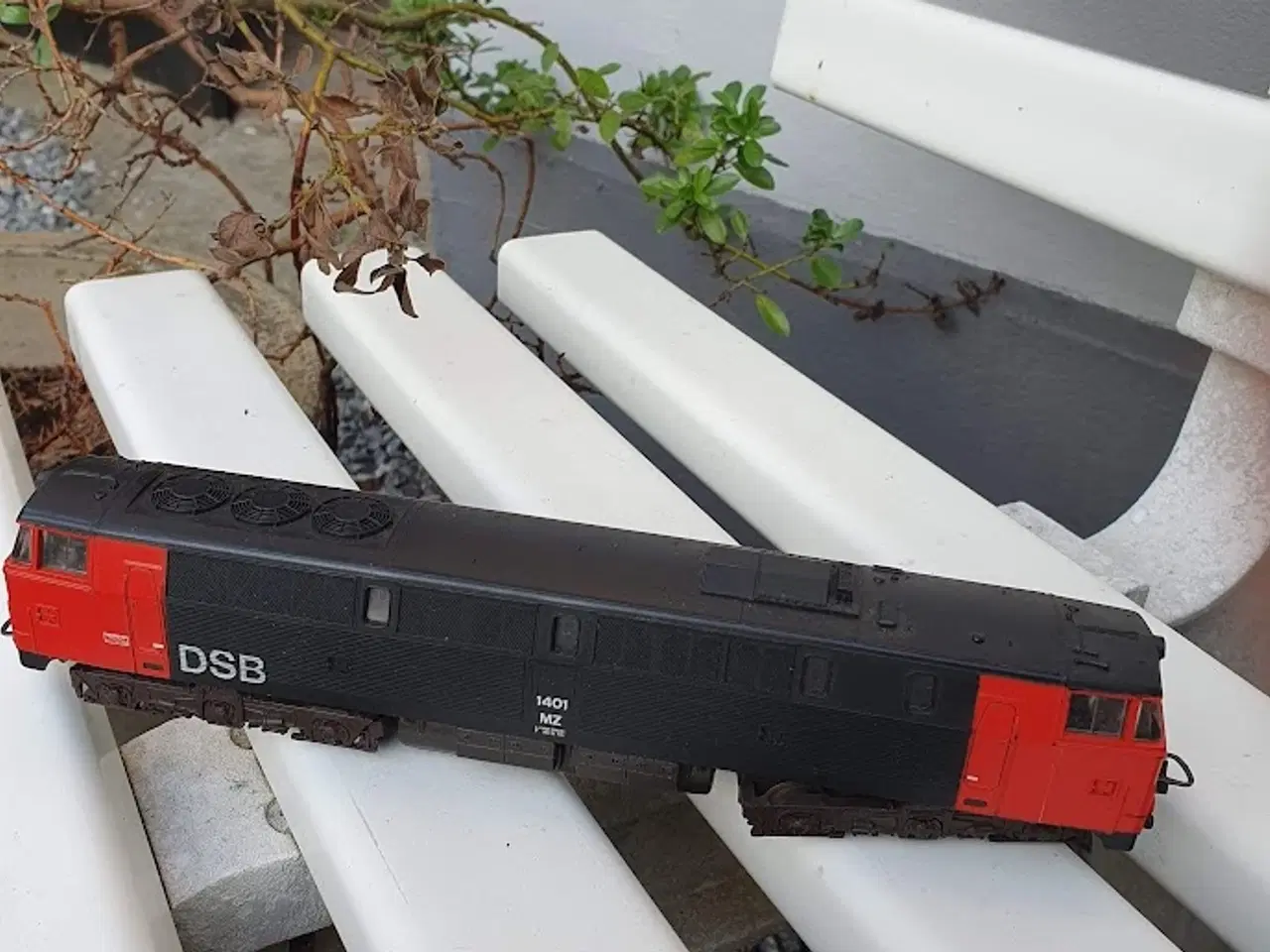 Billede 3 - Modeltog til DSB, model 1401 MZ - spor HO