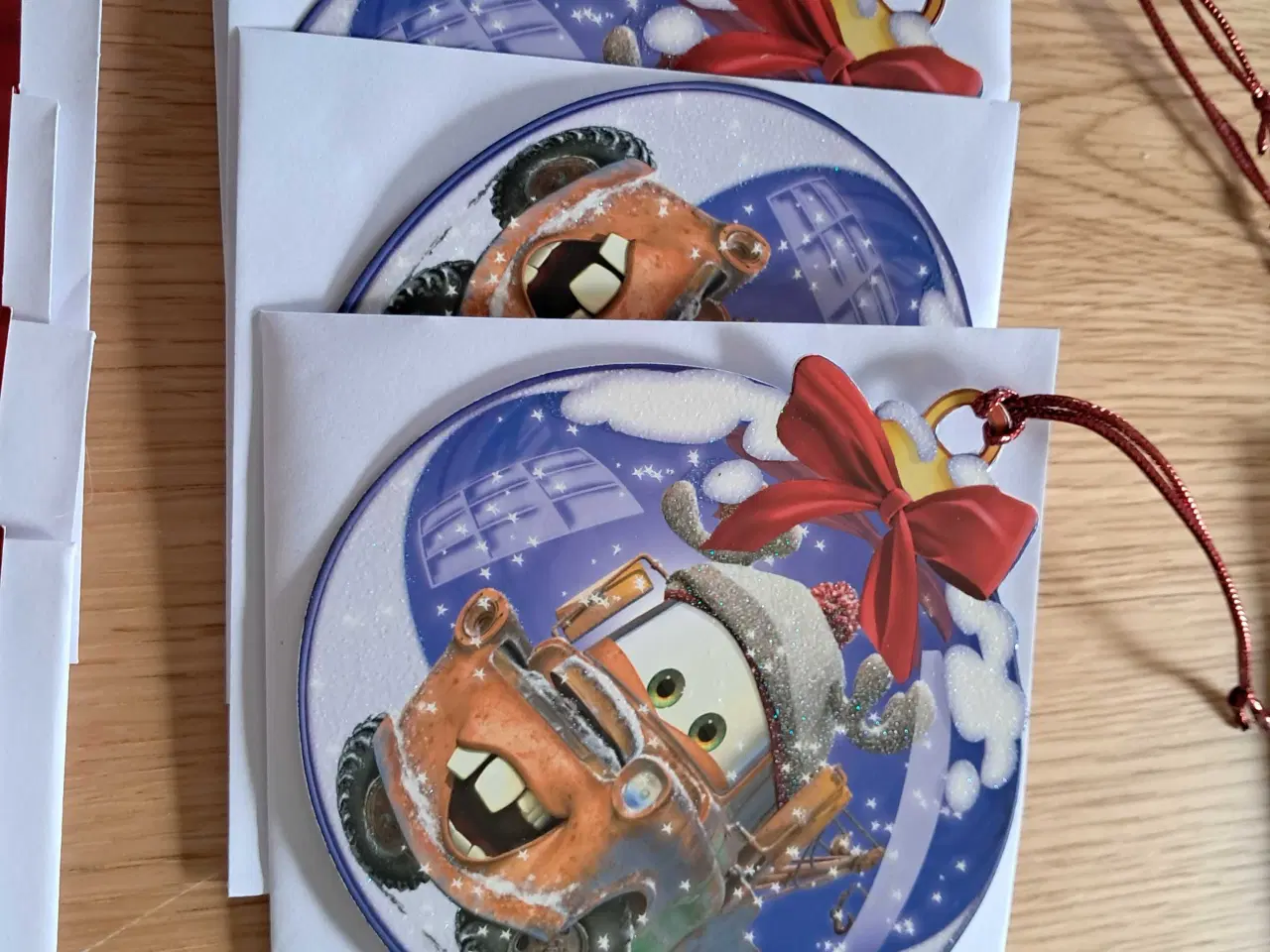 Billede 5 - Julehilsen/til og fra kort incl. Kuvert.