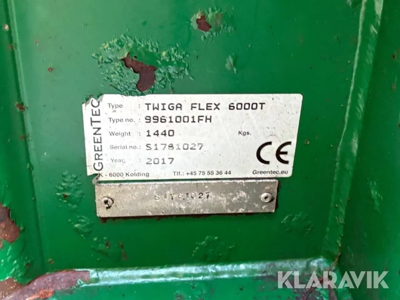 Billede 4 - Klippearm Spearhead Twiga Flex 6000T inklusiv klippe hoved