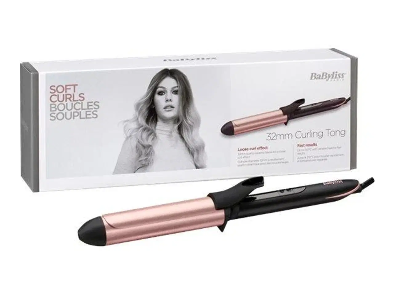 Billede 5 - Krøllejern BaByliss C452E 32 mm kvarts-keramik