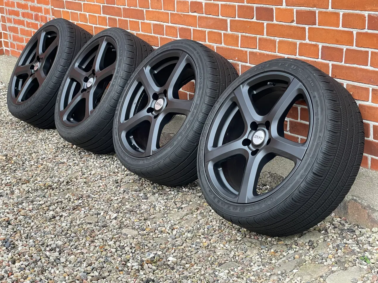 Billede 4 - Alufælge 225/40/ R18 5x112 vinterdæk 90% mønster
