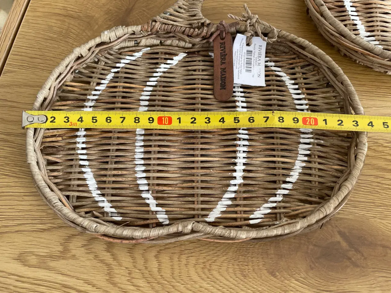 Billede 4 - Riviera Maison græskar bakke i Rattan