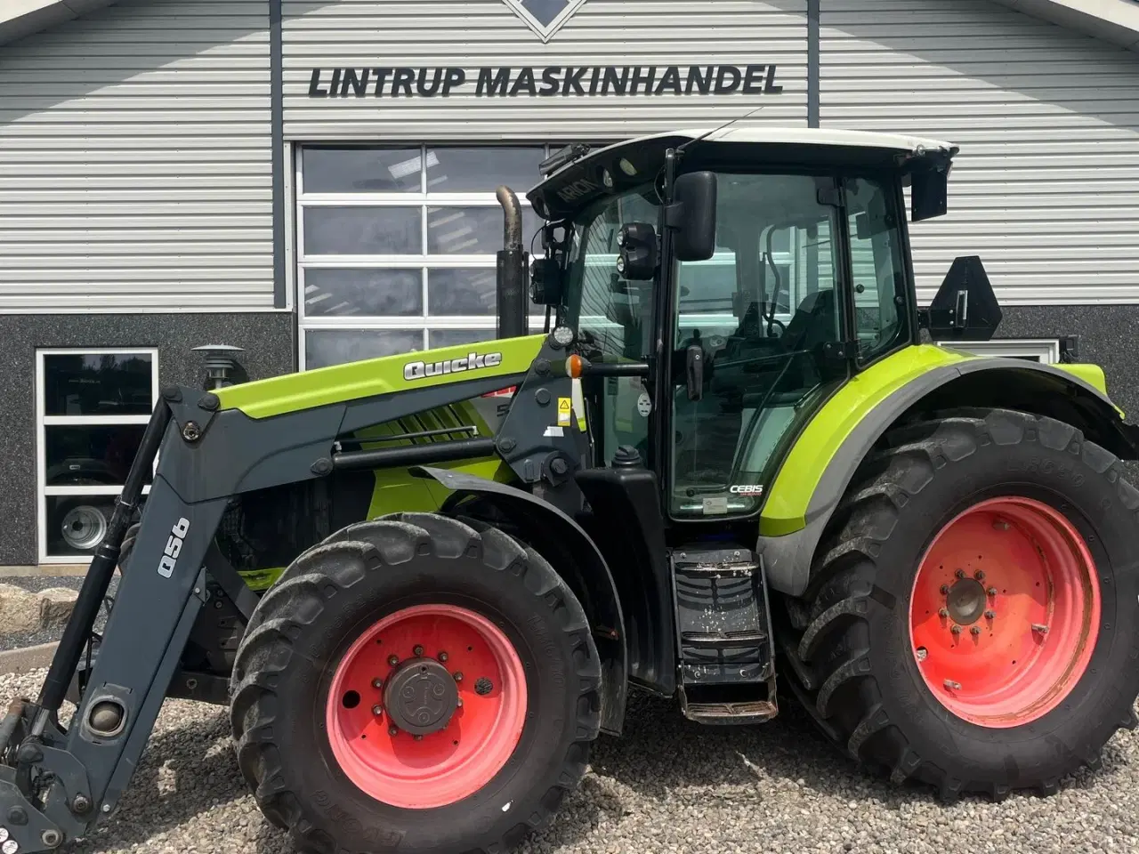 Billede 1 - CLAAS ARION 550 CEBIS Med frontlæsser og frontlift