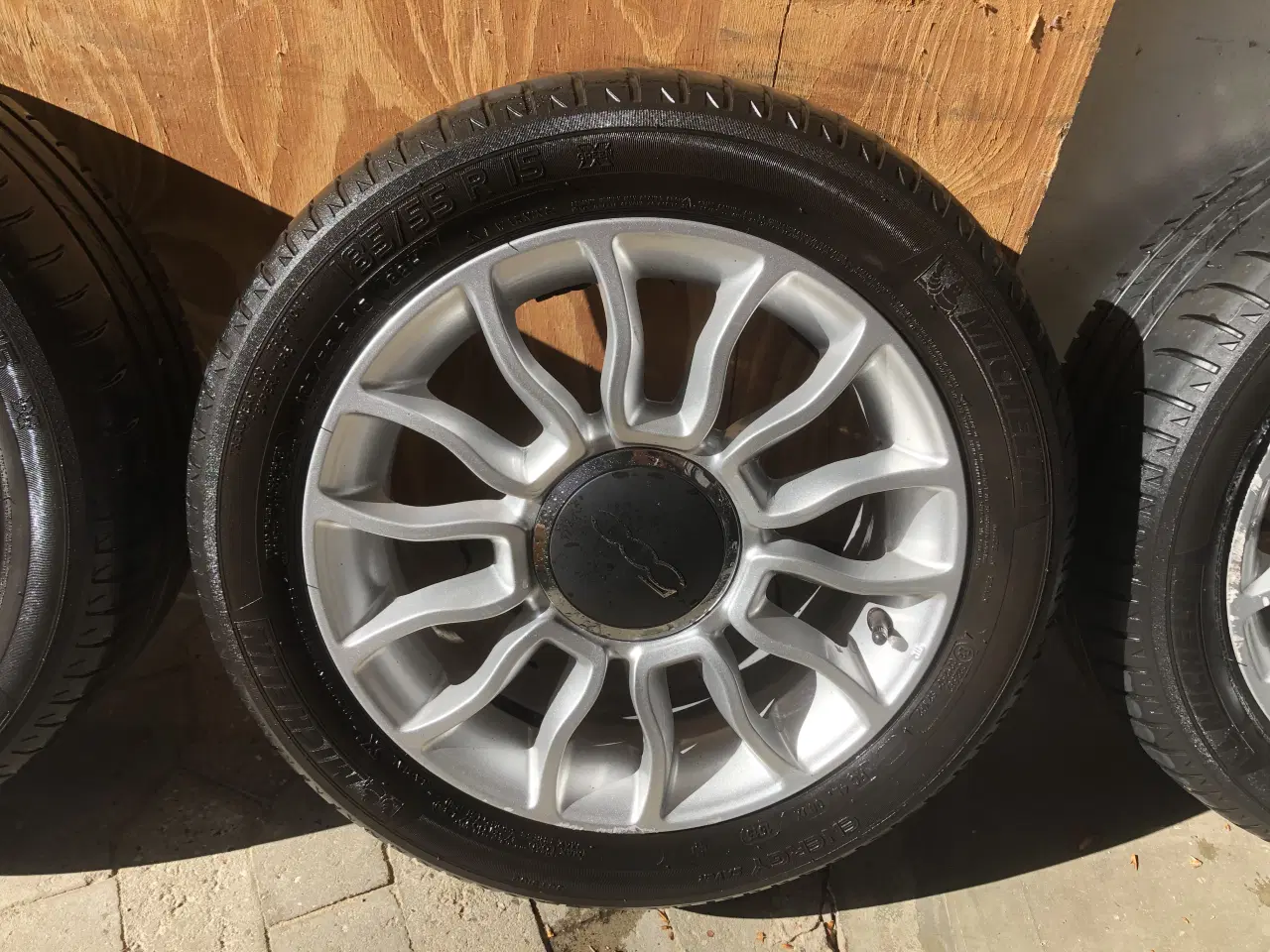 Billede 3 - Originale Fiat 500 Lounge Cabriolet fælge