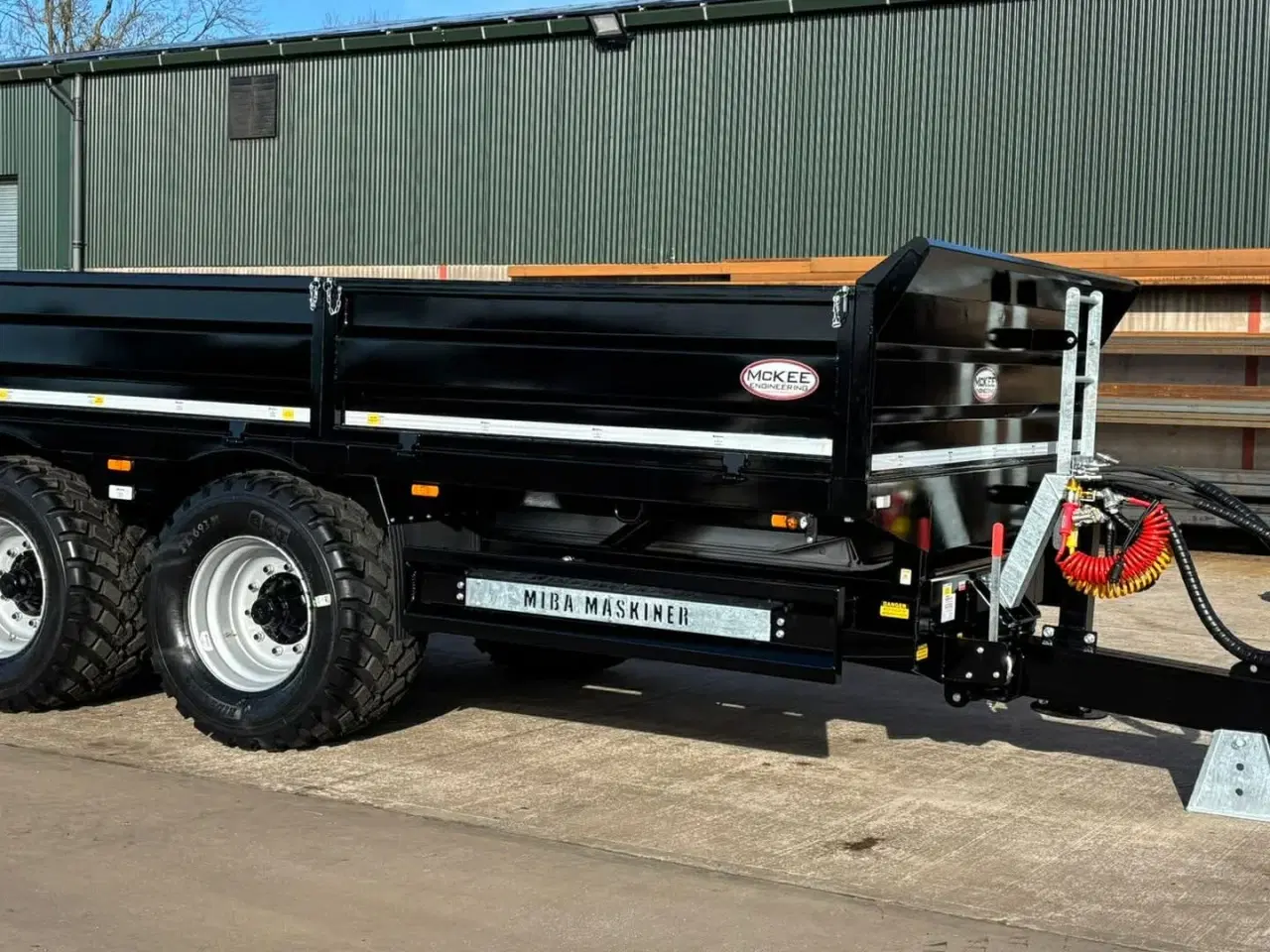 Billede 15 - McKee 16T entrepenørvogn med nedfoldbare sider