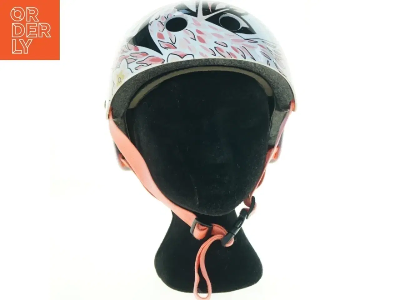 Billede 8 - Dekoreret cykelhjelm (str. 57 til 59 cm)