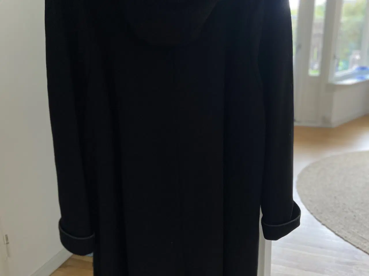 Billede 17 - Ny Steinbock uldfrakke med aftagelig pelskrave.