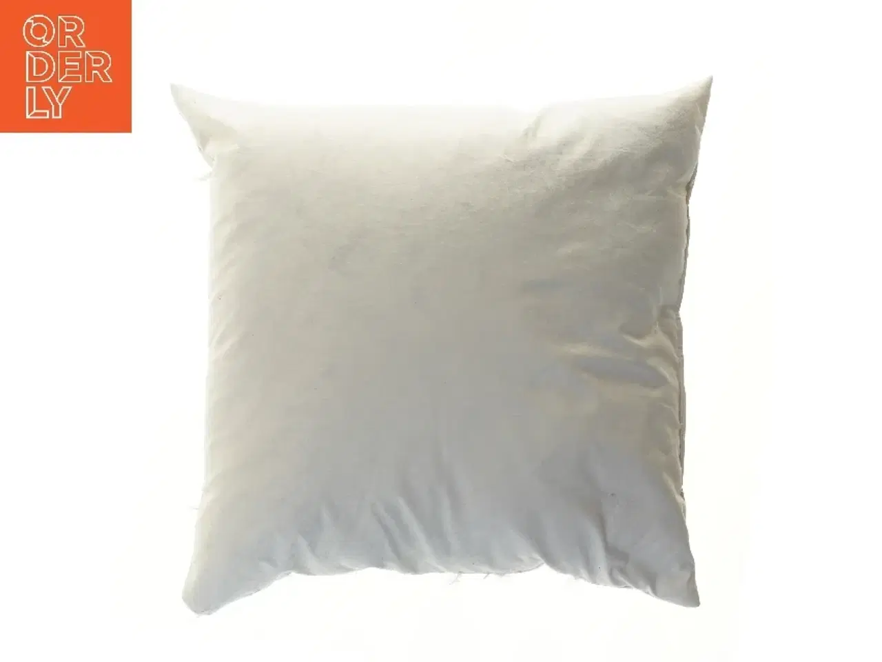 Billede 1 - Kvadratisk hvid pude (str. 49x49 cm)
