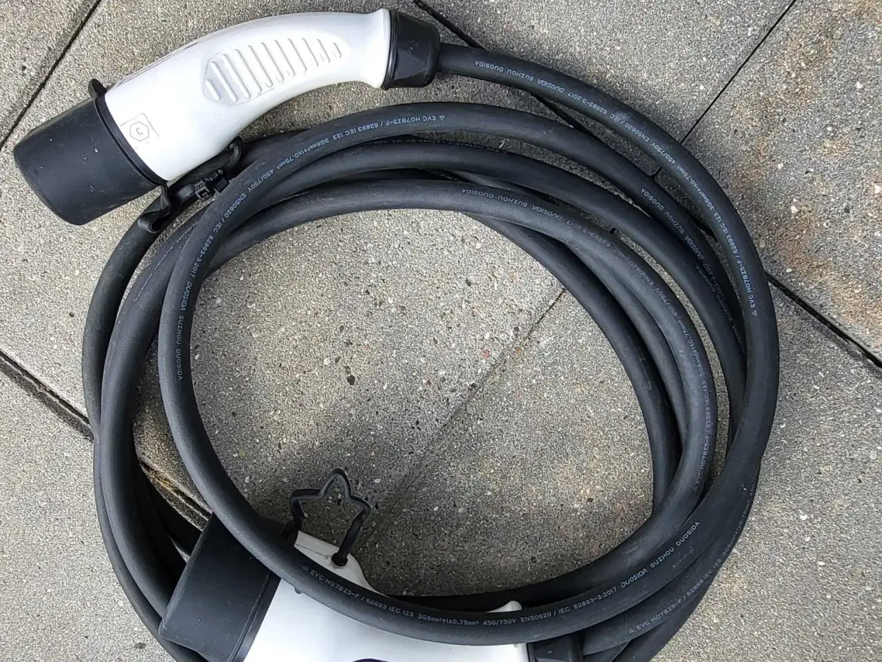Billede 1 - Ladekabel til elbil 