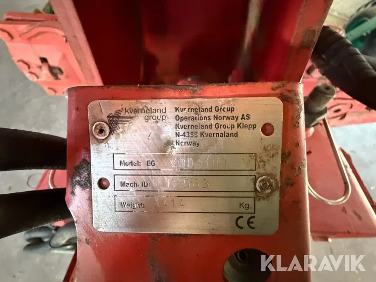 Billede 7 - Vende Plov Kverneland 200-100