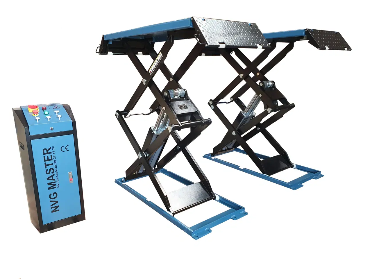 Billede 1 - Autolift Sakselift til gulvmontering 3000 kg løfte