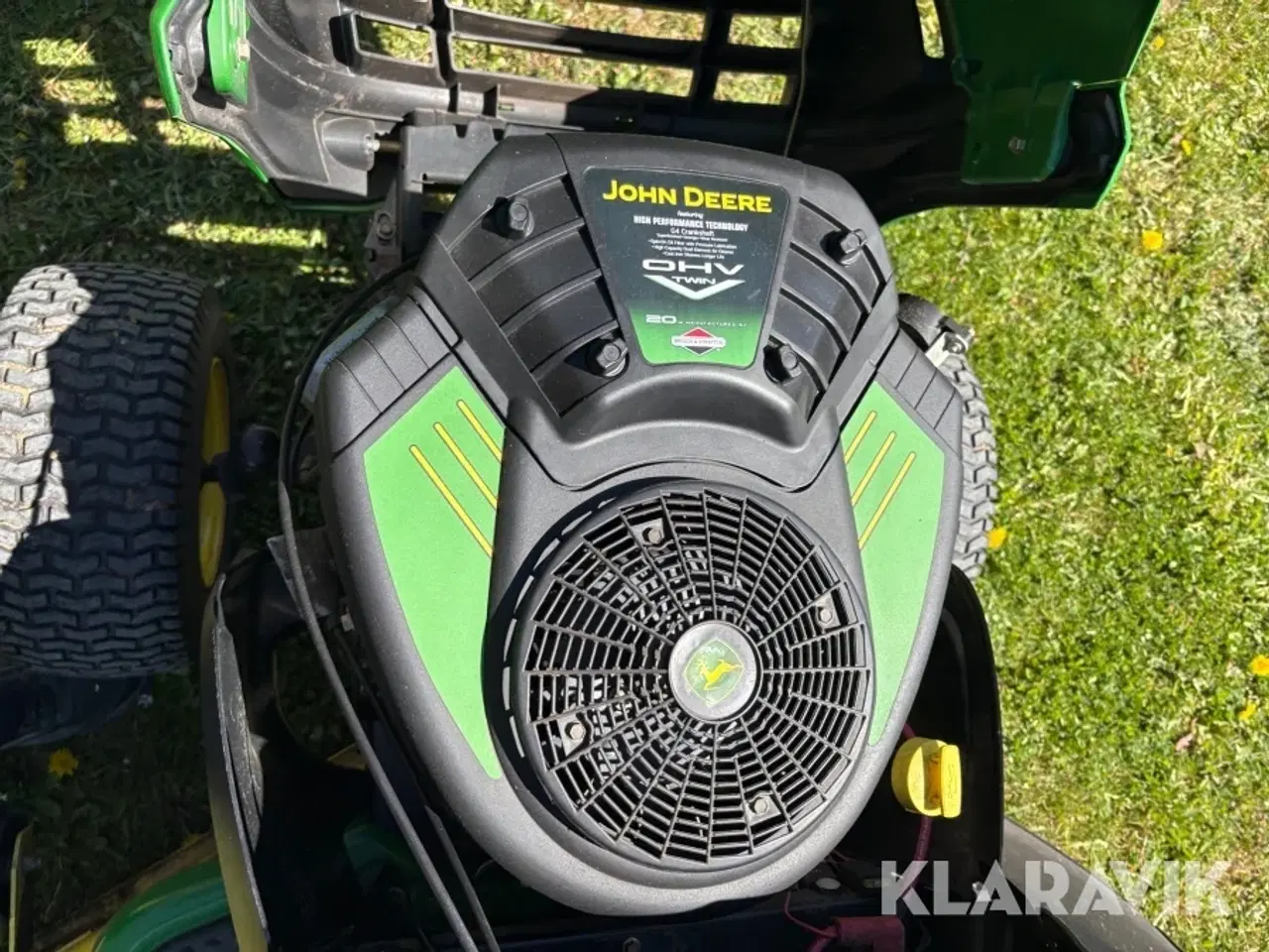 Billede 12 - Havetraktor John Deere 145B med opsamler