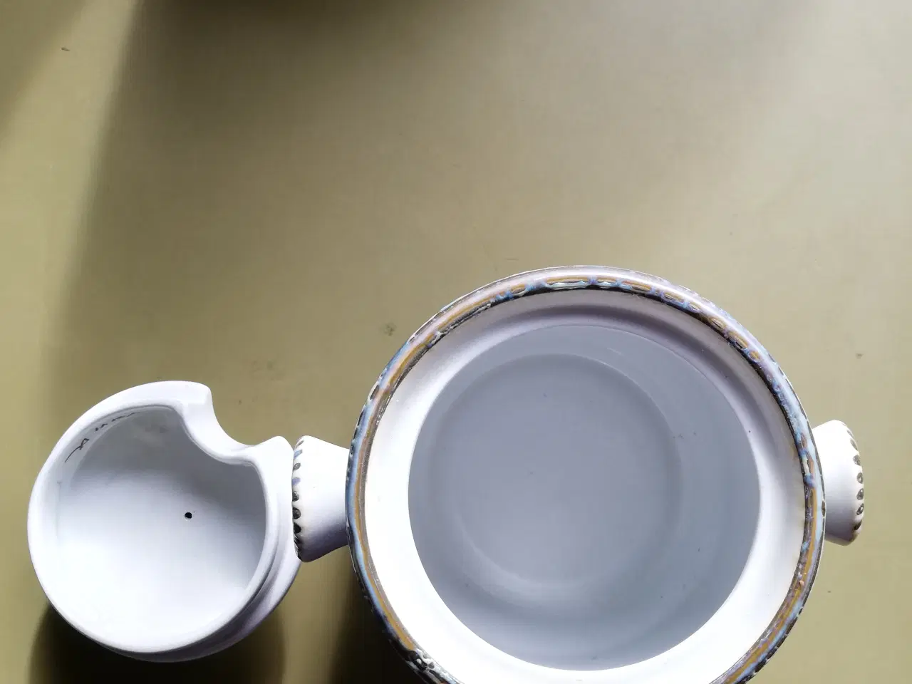 Billede 4 - Royal Copenhagen fajance marmeladekrukke 433/3141