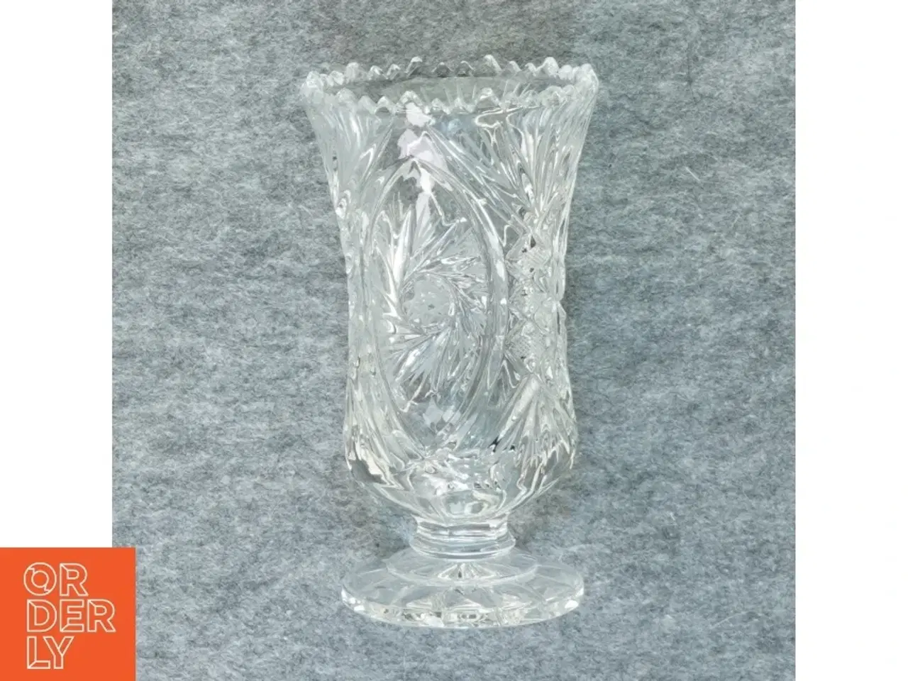 Billede 2 - Vase i krystal (str. 18 x 10 cm)