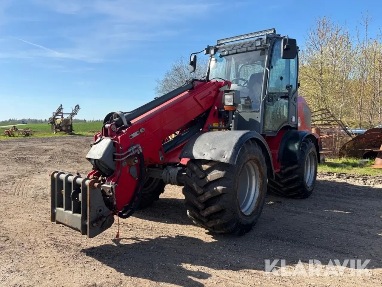 Billede 1 - Hjullæsser Weidemann 5080T RL70 med teleskoparm