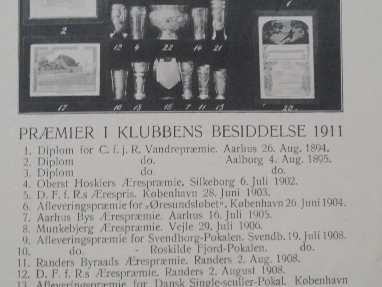 Billede 3 - Aarhus Roklub 1886  - 1911. POLYMNIA.