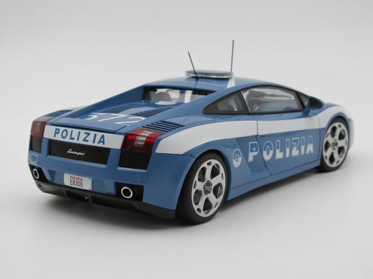 Billede 3 - Lamborghini Gallardo Polizia AUTOart - 1:18