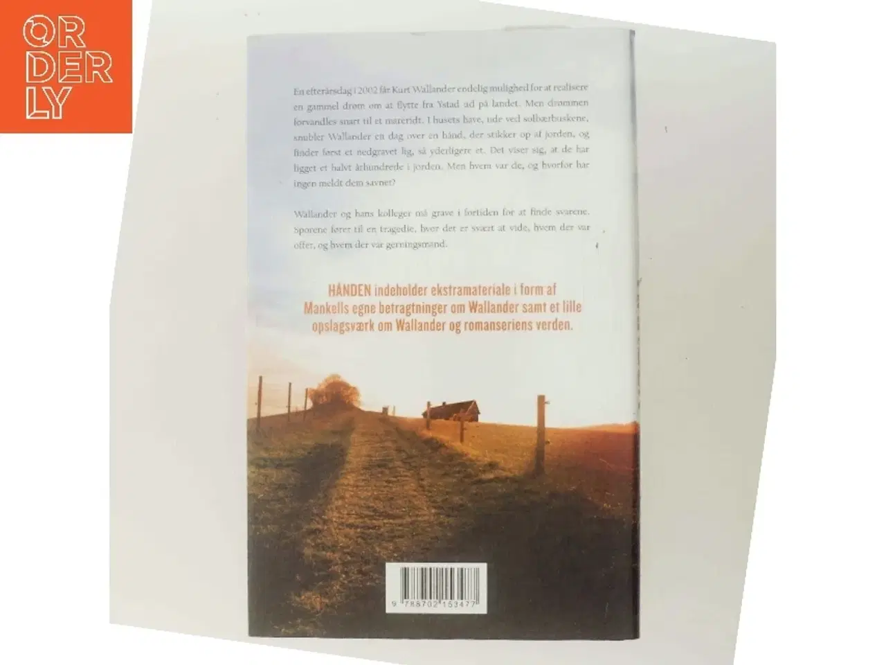 Billede 3 - Hånden : kriminalroman af Henning Mankell (Bog)